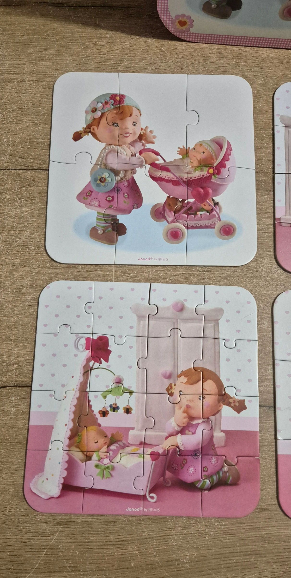 Suitcase 4 pieces Lilou plays with the doll – photo 4